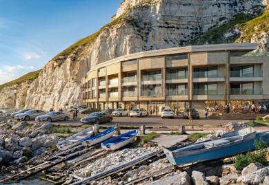 Luxus-Residenz direkt am Strand von Kavarna: Unendlicher Meerblick