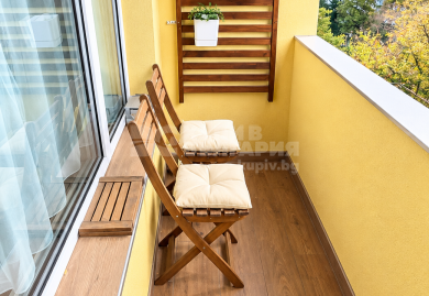 Bezugsfertige Zweizimmerwohnung neben dem Meeresgarten in Chaika, Varna