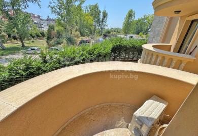 Fully furnished 2-room apartment by the park & near the sea in Sunny Beach