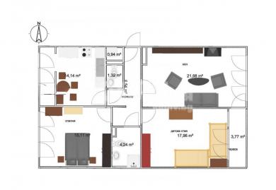 Dreizimmerwohnung im Bezirk Lyulin 2, Sofia 