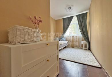 Möblierte 3-Zimmer-Wohnung im EG mit Loggia nahe Strand in Sonnenstrand 