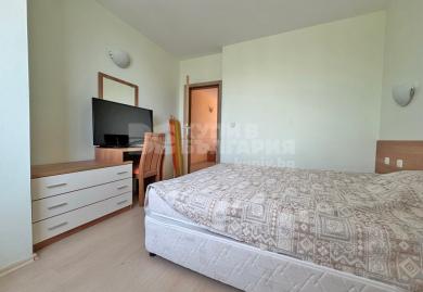 Möblierte 2-Zimmer-Wohnung mit Poolblick in Sonnenstrand