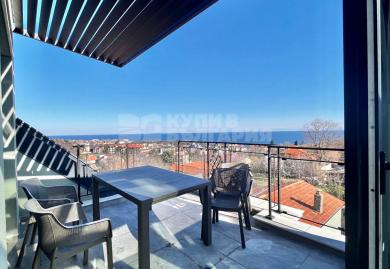 Drei-Zimmer-Apartment mit Meerblick und Parkplatz in einem Premium Komplex