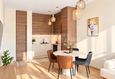 Modernes Zwei-Zimmer-Apartment in einem preisgekrönten Neubaugebäude