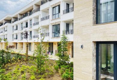 Penthouse mit großzügiger Terrasse und Panoramablick auf das Witoscha-Gebirge