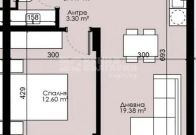 Двустаен апартамент с паркомясто в нов модерен комплекс в кв.Трошево