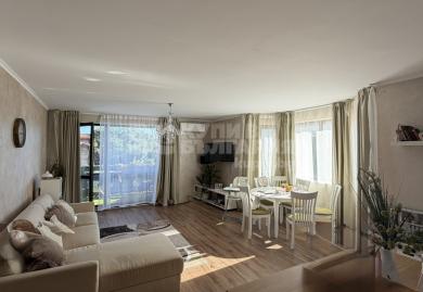 Spacious 1-Bedroom Sea-View Apartment in Gated Complex, Trakata