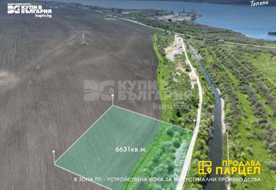 Парцел, земеделска земя в землището на с. Тополи, м-ст Камбура 