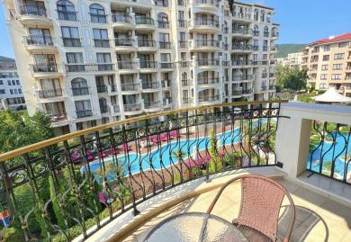 Top 1-Bedroom Apartment with 2 Balconies, Sveti Vlas