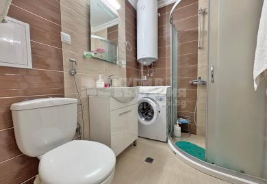 Ganzjährige bezugsfertige 2-Zimmer-Wohnung mit Poolblick in Sonnenstrand