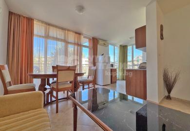 Helle möblierte 2-Zimmer-Wohnung, 10 Gehminuten zum Meer, Sonnenstrand