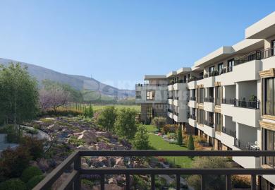 Südlich ausgerichtete Dreizimmerwohnung mit Blick auf das Vitosha-Gebirge