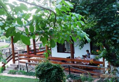 Schmuckes Gästehaus mit Außenpool im Dorf Dolina, Region Dobritsch