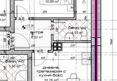 Нов проект на жилищна сграда в района на Кайсиева градина