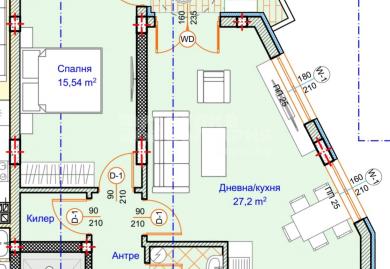 Zweizimmerwohnung in einem Boutique-Gebäude mit Akt 14 Pogrebi,Varna