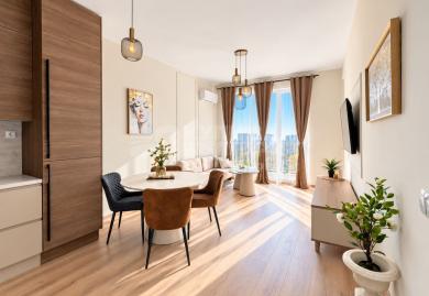 Modernes Zwei-Zimmer-Apartment in einem preisgekrönten Neubaugebäude